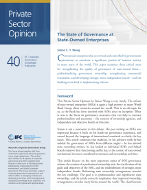 The State of Governance at State-Owned Enterprises The State of Governance at State-Owned Enterprises