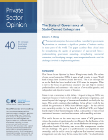 The State of Governance at State-Owned Enterprises