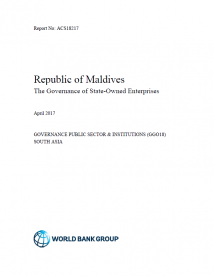 Republic of Maldives - The Governance of State-Owned Enterprises Republic of Maldives - The Governance of State-Owned Enterprises