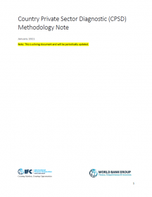 Country Private Sector Diagnostics (CPSD)